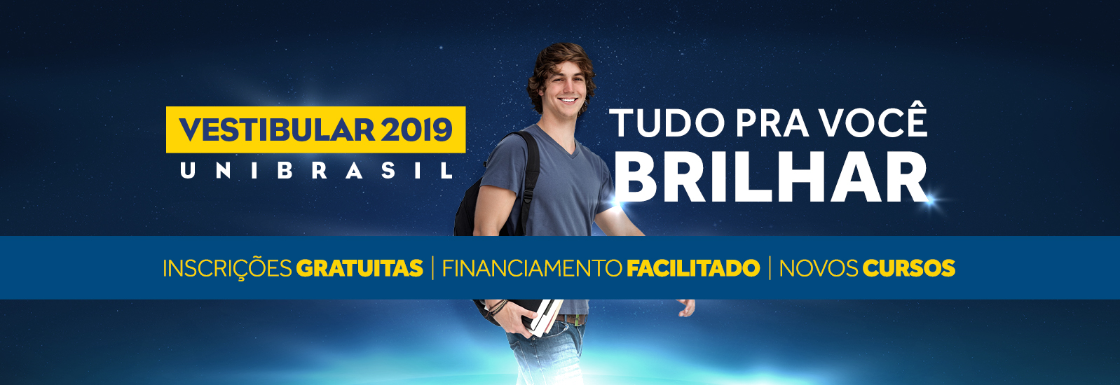 Vestibular de Verão UniBrasil 2019 - Inscrições gratuitas